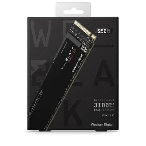 Disque SSD Interne Western Digital SN750 NVMe 250 Go