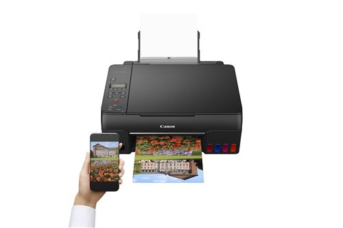 Canon PIXMA G650 - Multifunctionele printer - kleur - inktjet - hervulbaar - A4 (210 x 297 mm), Letter A (216 x 279 mm) (origineel) - A4/Legal (doorsnede) - maximaal 3.9 vel per minuut (printend) - 100 vellen - USB 2.0, Wi-Fi(n)