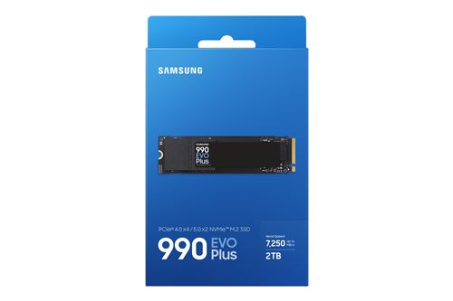 Samsung 990 EVO Plus MZ-V9S2T0 - Interne SSD - 2 TB - Schwarz
