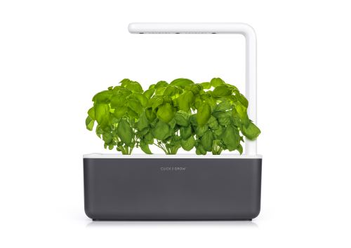 Potager d'int&eacute;rieur connect&eacute; Click and Grow Smart Garden 3 Gris