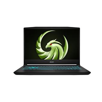 PC portable Gaming MSI Bravo 15 B7ED-027FR 15,6" Full HD 144 Hz AMD Ryzen™ 5 16 Go RAM 512 Go SSD AMD Radeon RX 6550M Noir - 1