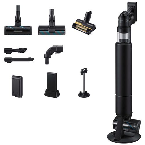 Samsung Vs90F40Dek Aspirateur Balai et Balai Électrique Aspirateur-Balai 2 En 1 Batterie Sec Hepa 0,5 L Noir