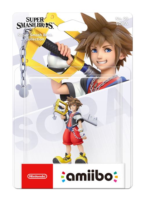 Figurine amiibo N°93 Sora Collection Super Smash Bros. SWITCH - vue 7