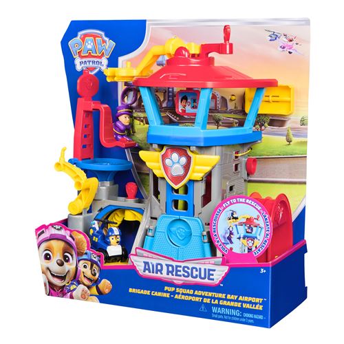 Voiture Paw Patrol Pat’Patrouille Quartier Général Aéroport Pup Squad Air Rescue - Paw Patrol