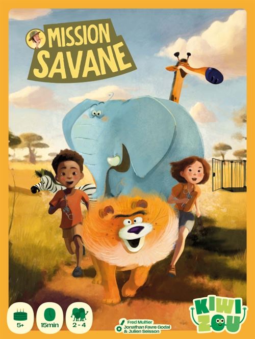 Jeu classique Kiwizou Mission Savane