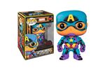 Figurine Funko Pop Marvel Black Light Captain America Avant-première Fnac