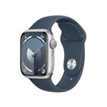 Apple Watch Series 9 (GPS) - 41 mm - montre intelligente avec bande sport - fluoroélastomère - taille du bracelet : S/M