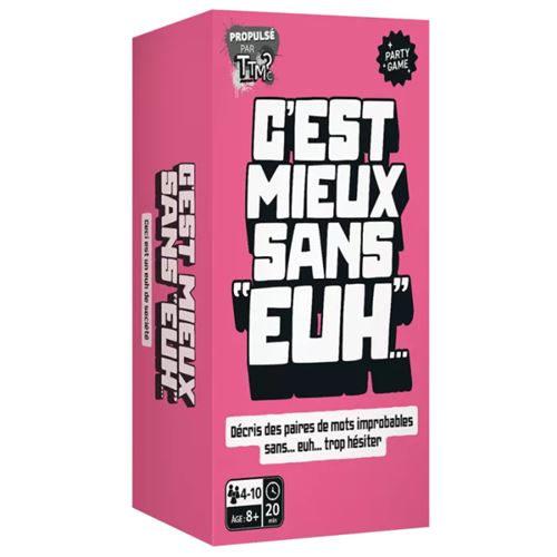 Jeu d’ambiance Pixie Games C'est mieux sans Euh… - vue 1