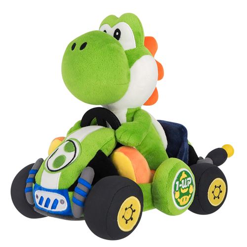 Toga Multicolore Peluche Nintendo Together+ Mario Kart World Yoshi 27 Cm