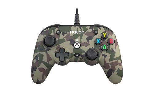 Manette filaire Nacon Pro Compact Camo Forest pour Xbox et PC - vue 5