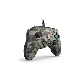 Manette filaire Nacon Pro Compact Camo Forest pour Xbox et PC