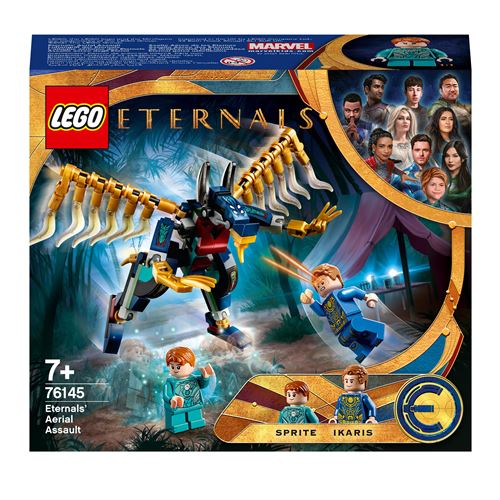 Acheter LEGO® Marvel 76145 L’Attaque Aérienne des Éternels État correct - 73,99 € LEGO® Marvel 76145 L’Attaque Aérienne des Éternels État correct - LEGO Super Heroes reconditionné disponible sur Fnac