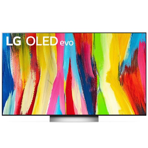 LG OLED55C25LB - 55 diagonale klasse C2 Series OLED TV - OLED evo - Smart TV - ThinQ AI, webOS - 4K UHD (2160p) 3840 x 2160 - HDR - lichtgrijs