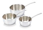 Série de 3 casseroles Beka Belvia 16-20 cm Inox