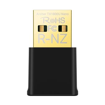 Adaptateur USB Wi-Fi 6 TP-Link Archer TX1800U Nano Noir - 1