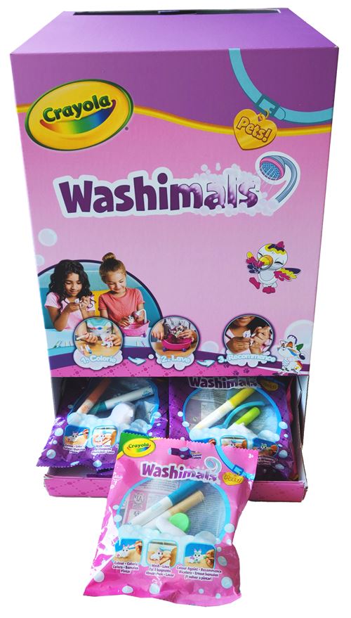 Crayola Multicolore Peinture Enfant Washimals 1 Animal
