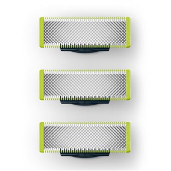 Pack de 3 lames remplaçables pour Philips OneBlade QP230/50
