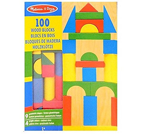 Melissa & doug - 10481 - loisir créatif - blocs en bois