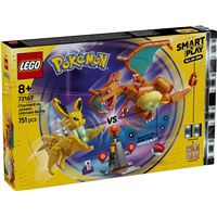 LEGO® Pokémon™ 72167 SMART Play™ : Le combat ultime entre Dracaufeu et Voltali