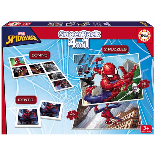 Puzzle Educa Superpack Spiderman