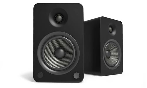 Enceintes actives Hifi Bluetooth Kanto YU6 Noir mat Vendues par paire