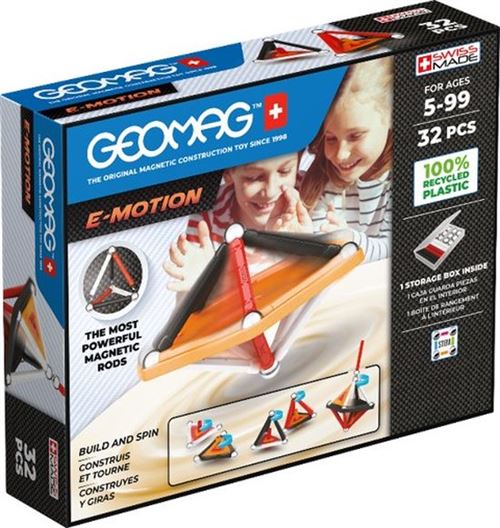 Geomag Jeu De Construction Magnétique Ecofriendly E-Motion 32 Pièces - Image 2