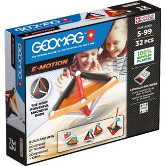 Jeu de construction magnétique Geomag Ecofriendly E-Motion 32 pièces