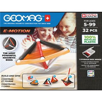 Jeu de construction magnétique Geomag Ecofriendly E-Motion 32 pièces