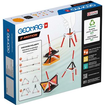 Jeu de construction magnétique Geomag Ecofriendly E-Motion 32 pièces