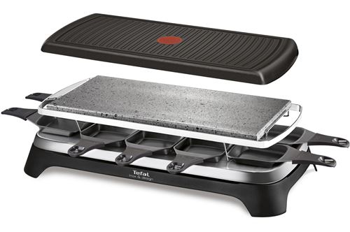 Raclette pour 10 personnes Tefal Inox & Design 1350 W