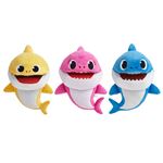 Peluche interactive Baby Shark Marionnette musicale 30 cm Modèle aléatoire