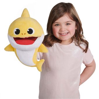 Peluche interactive Baby Shark Marionnette musicale 30 cm Modèle aléatoire