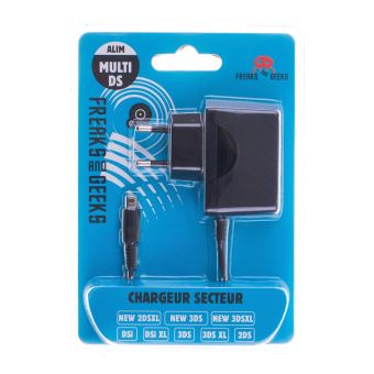 Chargeur secteur Freaks And Geeks Noir Multi DS - 1