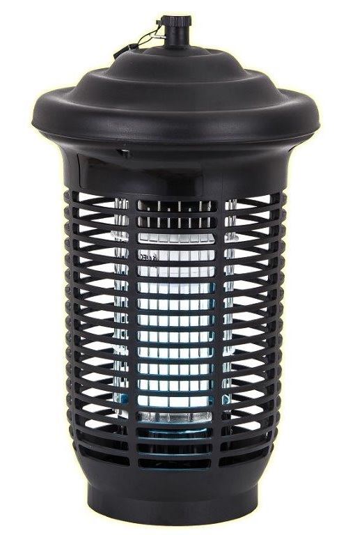 Lampe anti insectes volants Zero Moustique 40 W Noir