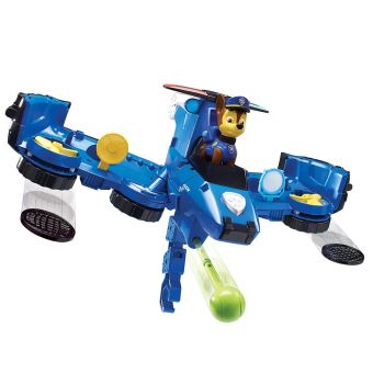 PAT PATROUILLE Le Film - Véhicule Transformable Chase Avec Moto, Lance-Projectiles Et Figurine