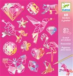 Jeu créatif Djeco 60 Stickers à gratter Diamant