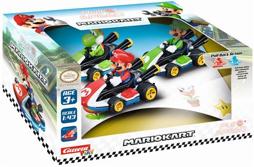 Pull & SPEED 15813010 Mario Kart 3Pack