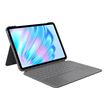 Etui clavier Logitech Combo Touch Gris pour iPad Air 11" (M2 et M3) et iPad Air 5e génération 2022
