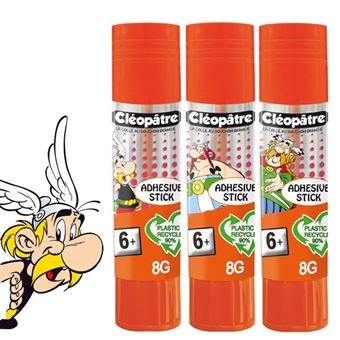 Boîte de 6 bâtons de colle Cléopâtre Cléostick Adhésive Astérix 8g