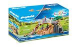 Playmobil Le parc animalier 70343 Famille de lions avec végétation