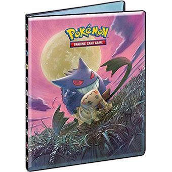 Cahier range-cartes A4 Pokémon Soleil et Lune 9 252 cartes Modèle aléatoire  - Carte à collectionner