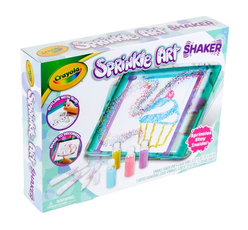 Kit Créatif Crayola Sprinkle Art Shaker