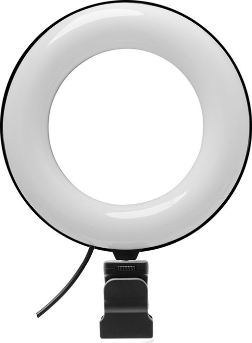 Kit Vlogging BigBen Connected Eclairage Ordinateur Blanc + Fond vert