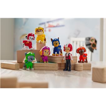 Coffret 7 Figurines Pat Patrouille Air Rescue – Ryder Et Les Chiots – Uniformes Voltige – Dès 3 Ans – Collection