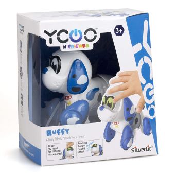 Robot Interactif Chien Ou Chat Ycoo By Silverlit Ruffy Et Mooko Modele Aleatoire Robot Achat Prix Fnac