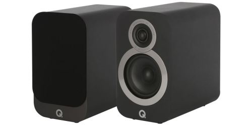 Enceinte Bibliothèque Q Acoustics 3020I Noir Mat Vendues À La Paire