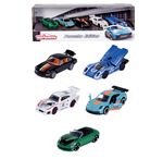 Pack 5 Voitures Majorette Porsche Motorsport Gift