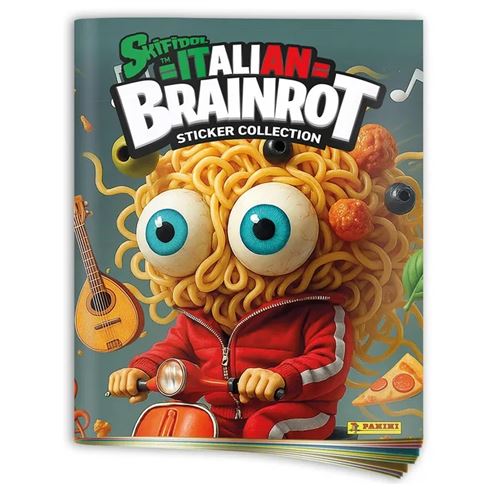 Panini Pack de stickers Skifidol Italian Brainrot 8 pochettes 40 autocollants - vue 2