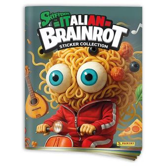 Jeu Cartes BRAINROT Italien Brainrot Italian Panini Skifidol Italian Brainrot - Alpha Series Psychedelic Universe Trading Cards - Boîte De 24