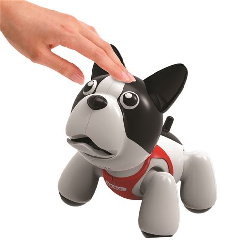 Robot Chiot Nico Réaliste Marche Aboie Interactif Chien Robot Nico 2025 - Robot Chiot Réaliste - Marche, Aboie, Remue La Queue - Interaction IA Robot Chiot Interactif